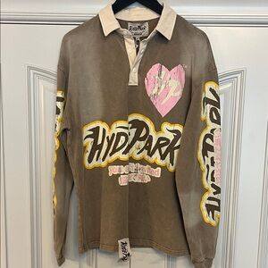 Men's Casual Button Down Shirt - Brown